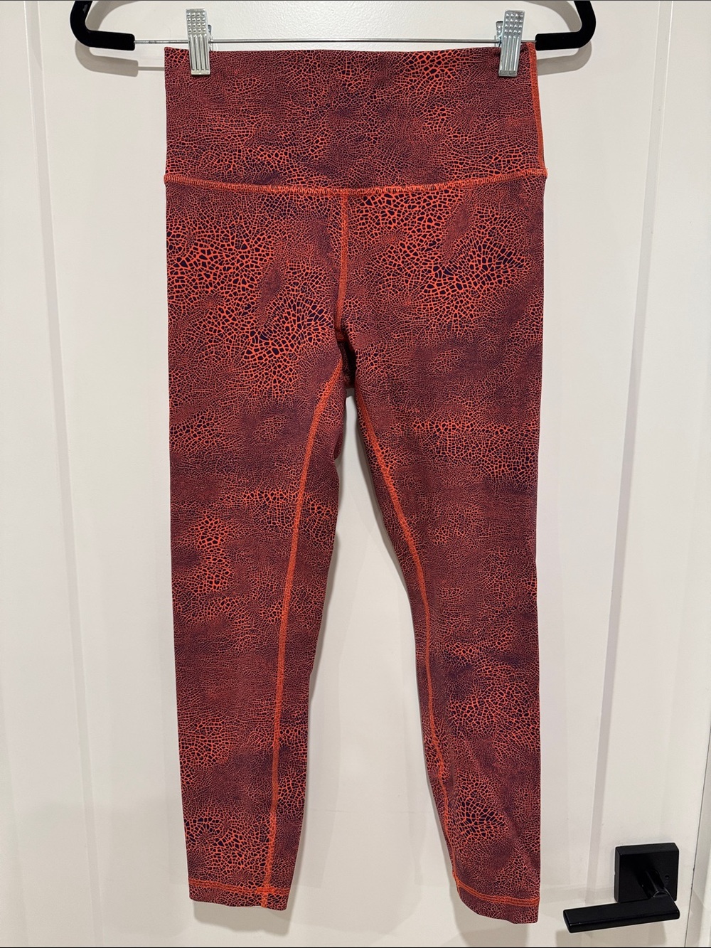 Vibrant Orange Lululemon Leggings